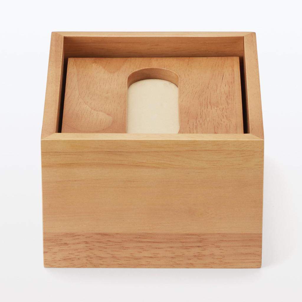 MUJI Holz Taschentuch Kleidung Aufbewahrung Aufbewahrungsbox Box/Tischplatte MAC71A3A, Hülle, Hülle,