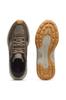 Mesh Faux Leather Size Brown [HUGO] Men's Sneakers, 43,