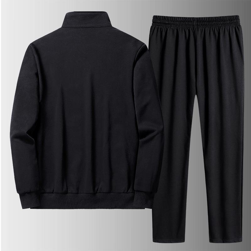 Men's Spring & Autumn Sportswear Suit: Casual Long-Sleeve Running Outfit with Trousers