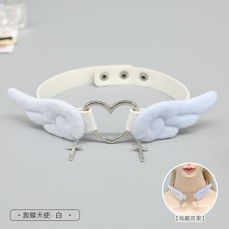 Оригинальный ангел искупления акварельный ангел кольцо на ногу кольцо на шею ошейник yk хотти панк девушка субкультура кольцо на ногу