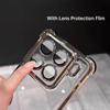 Lens Protection Flim Case for Xiaomi 17 T 17TPro Plating Clear Four Corners Anti-shock Soft Silicone Cover For Xiaomi 17T Pro