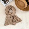 Scarf Atmosphere New Multi-functional Cotton and Linen Bag Headscarf Fashion Twist Braid Long Scarf Warm Scarf Shawl