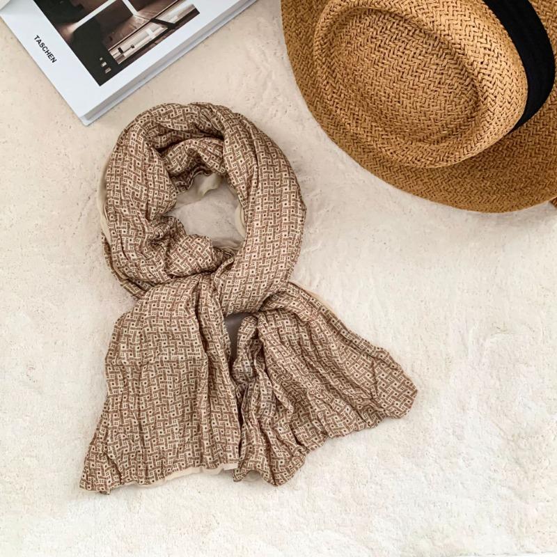 Scarf atmosphere new multi-functional cotton and linen bag headscarf fashion twist braid long scarf warm scarf shawl