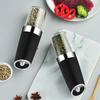Automatic Salt Pepper Mill Grinder Electric Stainless Steel LED Light Gravity Operated Mills Kitchen Spice Tools Set for Cooking
