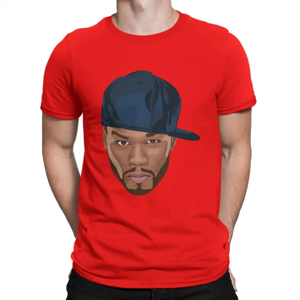 Popular American Rap Singer Unique TShirt 50 Cent Casual T Shirt Newest T-shirt For Adult Unisex