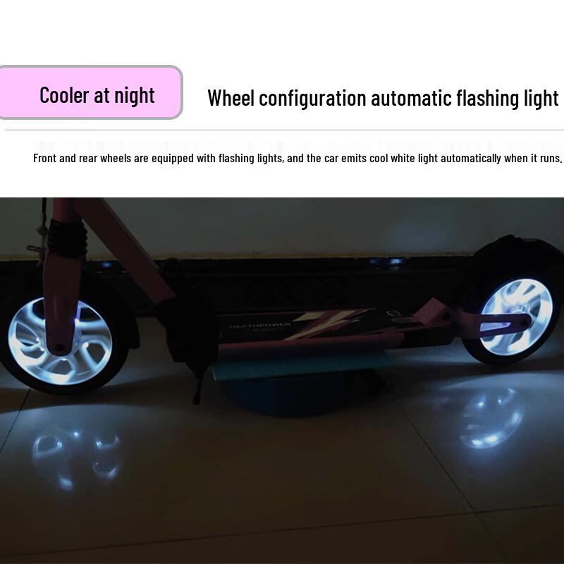 Dibailun Foldable Two-Wheel Scooter for Adults & Kids