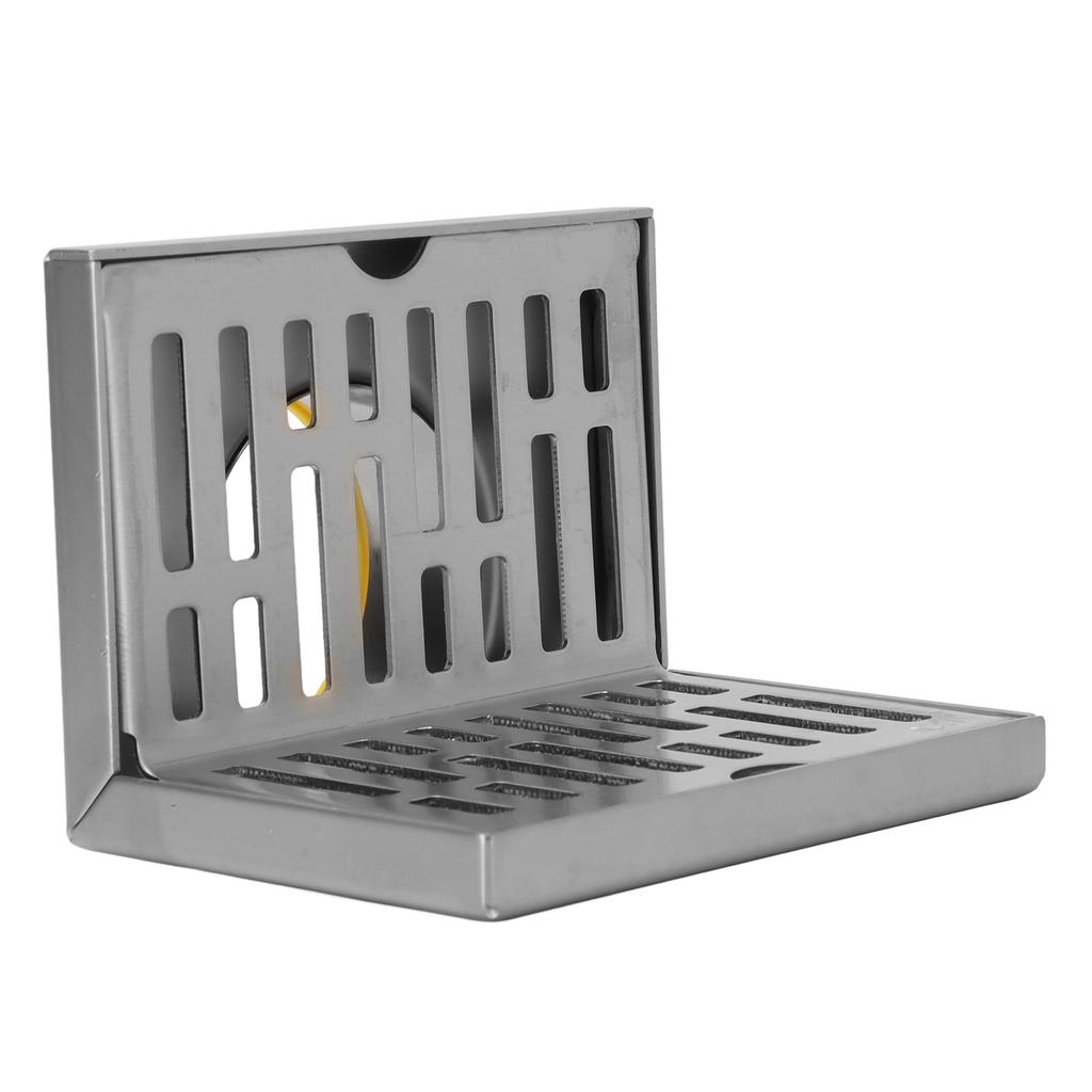 Corner Floor Drain L Shaped Surfaces Drawing Process Corrosion Resistant Anti Rust Side Floor Drain