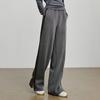 Chuyu Women's Air Layer Wide Leg Slit Casual Pants