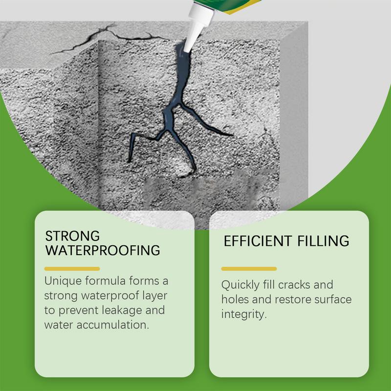 Waterproof Adhesive Glue Waterproof Adhesive Coating Glue Strong Waterproof Agent Glue All Purpose Waterproof Anti-Leakage