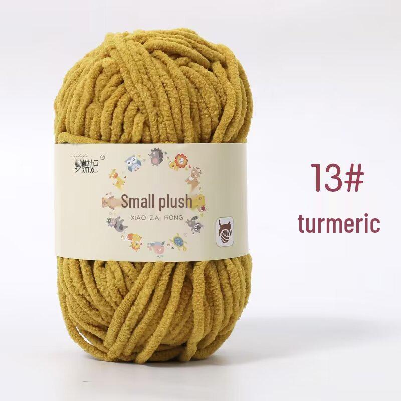 Little Velvet Chunky Yarn for DIY Knitting & Crochet - Cute Baby Crafts, Scarves, Dolls & Shoes