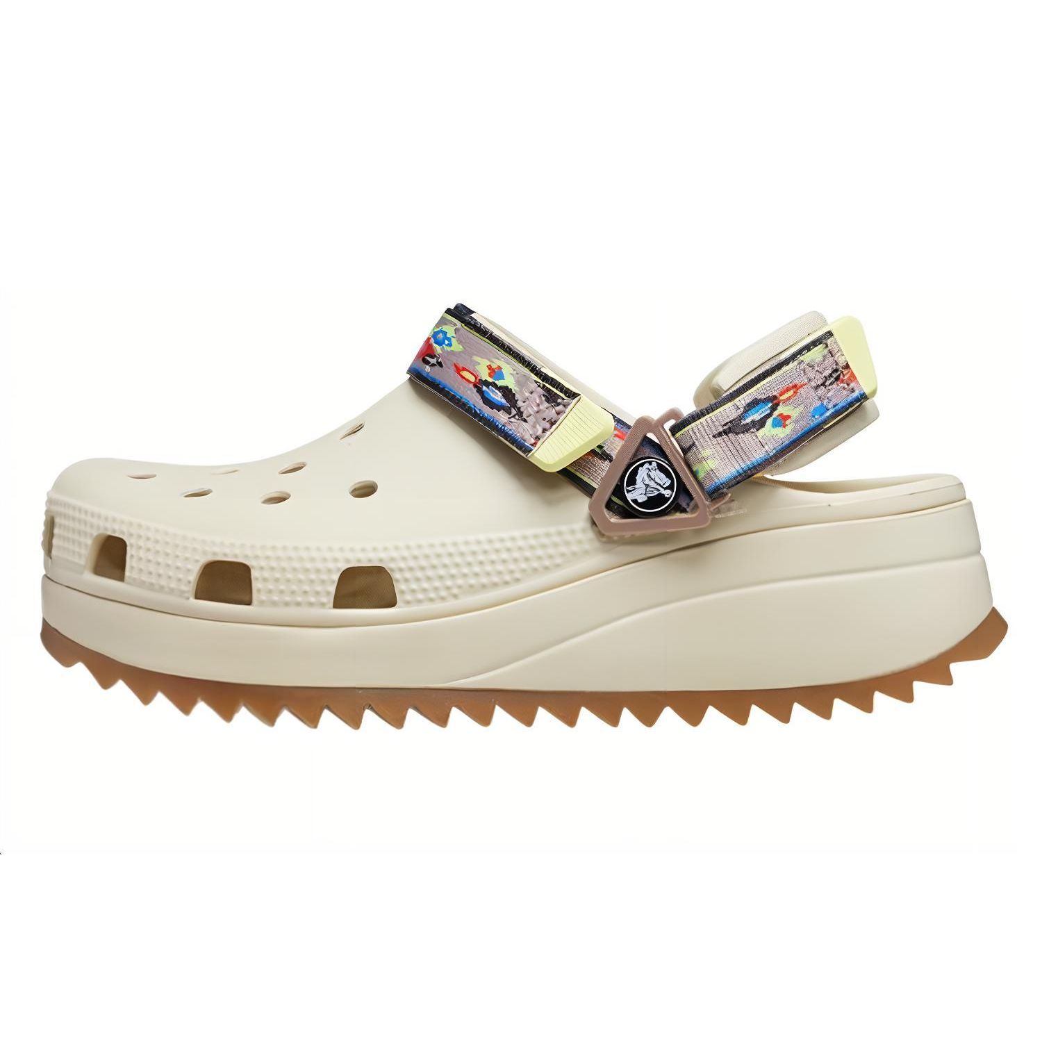 Crocs Classic Hiker Clogs EVA Non-Slip Durable Clogs Women clogs Beige 208052-2YC 33-34