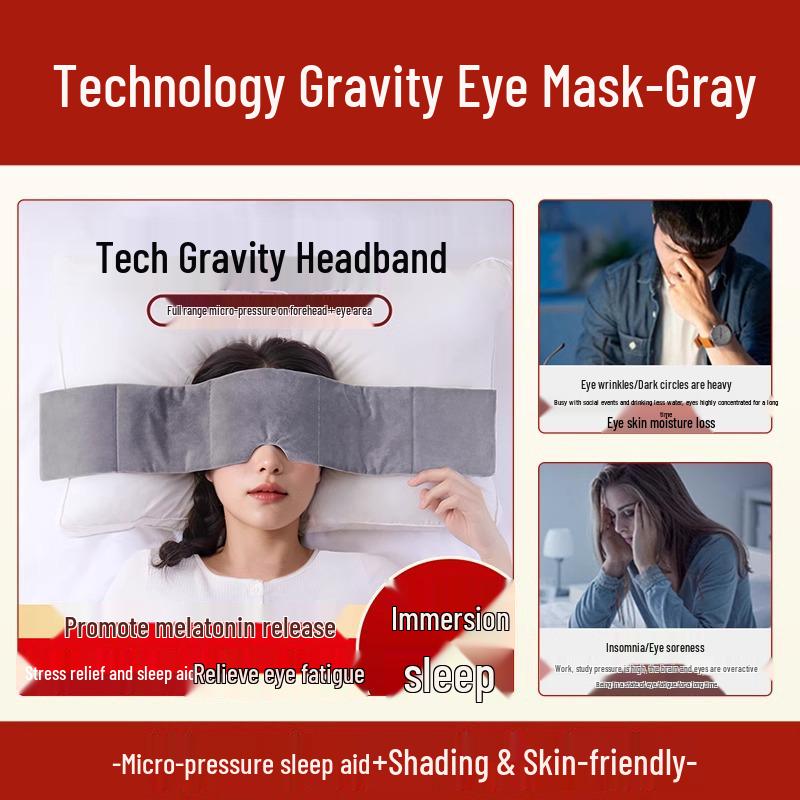 

Ice Silk Full Blackout Eye Mask for Sleep - Unisex Summer Nap Aid