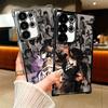 Bungo Stray Dogs Manga Plating Phone Case For Samsung Galaxy S24 S25 FE S26 Edge S23 Ultra S22 S21 Plus S20 Anti-Fall Airabag Co