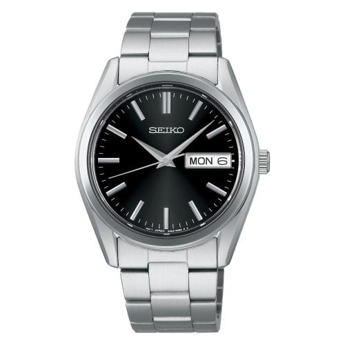 

Seiko Selection S Series Men s Analog Quartz Day-Date Watch SBTH011 Silver