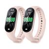 M7 Smartwatch Heart Rate Blood Pressure Monitoring Smart Watch Men Women Fitness Tracker Watch Waterproof Sports Smart Wristband