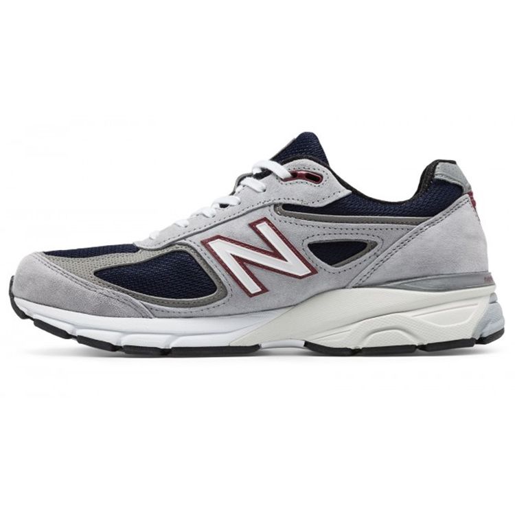 New Balance 990v4 Made In USA Grey Navy Men Sneakers M990GN4