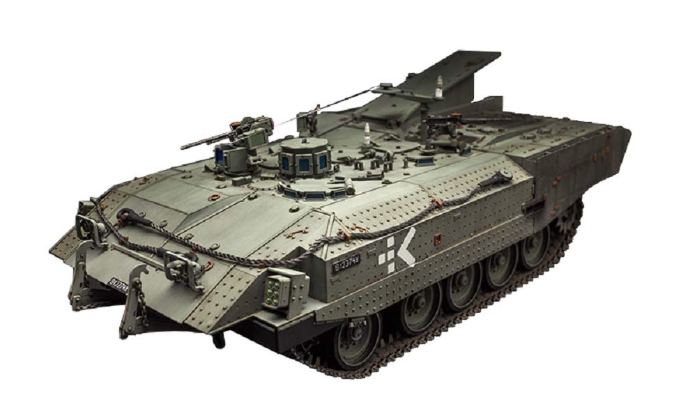 MENG Model Scale Israeli Army Heavy Armored Transport Vehicle Achzarit Late Model Plastic Model MSS008 1/35