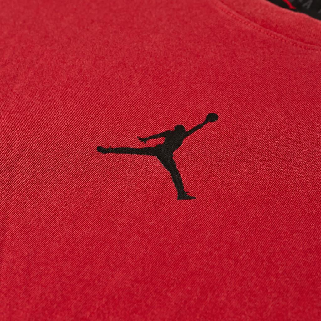 Jordan Dri-Fit Air S/S Grafik T-Shirt Rot Herren Streetwear DA2694-687