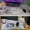 Sakura Japanese Cherry Blossom Mouse Pad Gaming XL Home New HD Mousepad XXL Keyboard Pad Non-Slip Office Carpet Laptop Mice Pad
