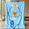 Haaland Theme blanket Soft Flannel Blanket Plush Throw Blanket Cozy Sofa Bed Blanket for Home Decor