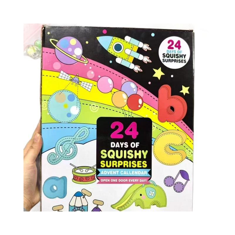 Halloween Stress-Relief Countdown Blind Box - Spooky Mystery Fidget Toy Advent Calendar