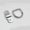 10Pcs Heavy Duty Cargo Tie Down Ring Universal Fit Fastener Ring Trailer Pull Hook  Van Mount