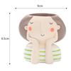 Succulent Plant Pot Cute Girl Flowerpot Home Garden Bonsai Pot Birthday Gift