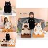 Plush Cat Toy Keychain With Pp Cotton Filling For Kids And Collectors