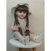 55 CM Reborn Dolls Full Silicone Baby Realistic Newborn Girl Doll Princess Dolls For Girls For Birthday Gift