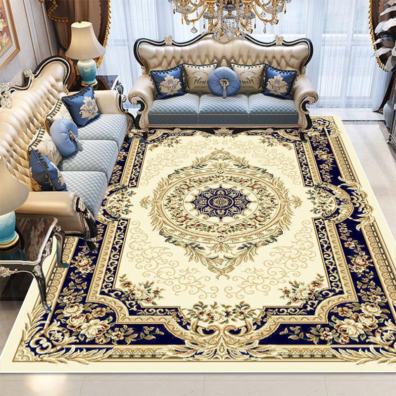 Nordic Light Luxury Living Room Rugs Home Bedroom Rugs Large Size Non Slip Children's Carpet Washable Sofa Coffee Table Mat
