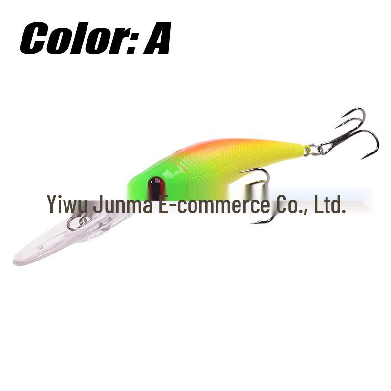 Deep Diving Bionic Minnow Lure Set - Floating Hard Artificial Bait for Long Cast Fishing