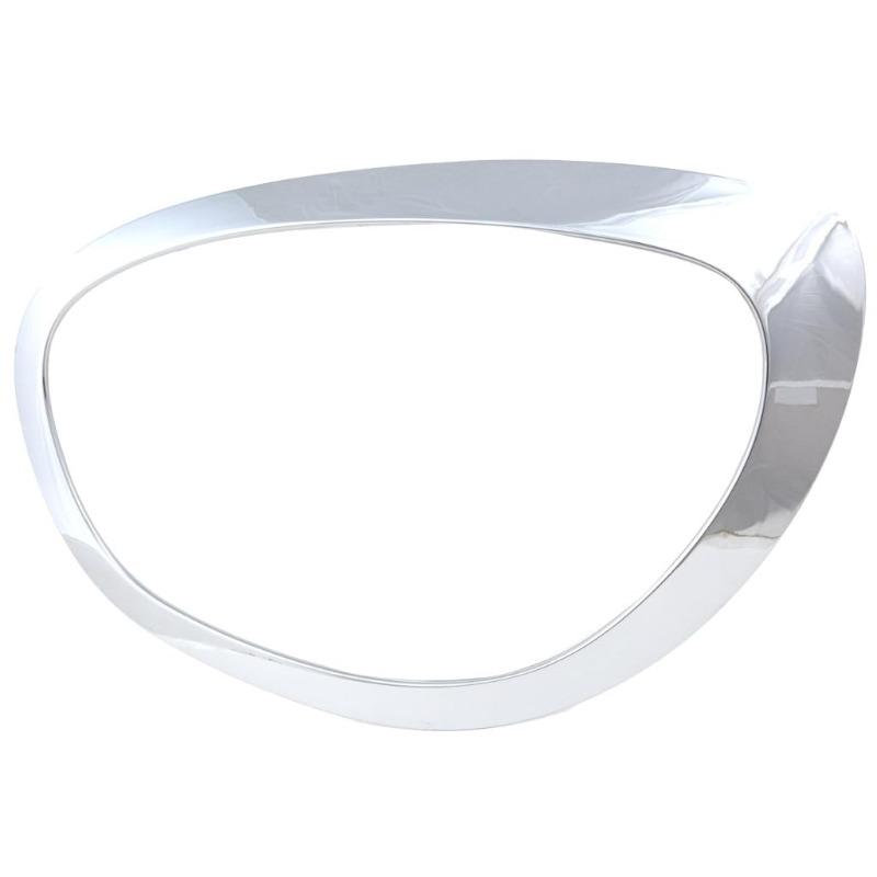 For 2017- F60 BMW Mini Cooper Countryman Chrome Headlight Trims Cover Rings Chrome Trim 51137388117 51137388118