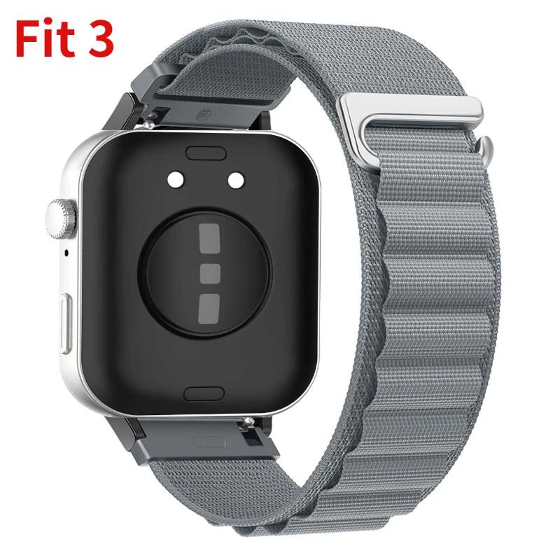 Alpine Loop Strap For Huawei Watch Fit 4/3 Nylon Adjustable Breathable Wristband For Huawei Watch Fit 4 Pro Bracelet Accessories