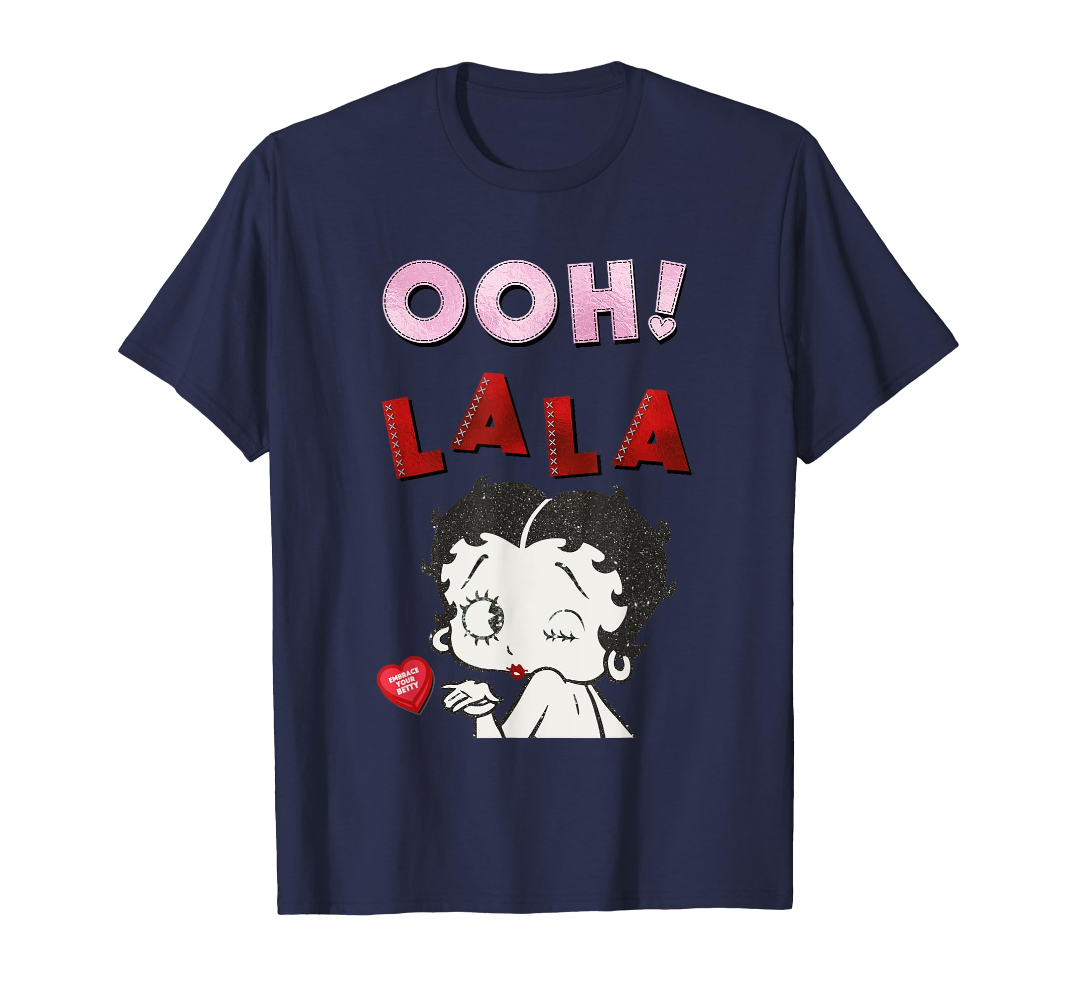 

Betty Boop Oh! La La Embrace Your Betty T-Shirt