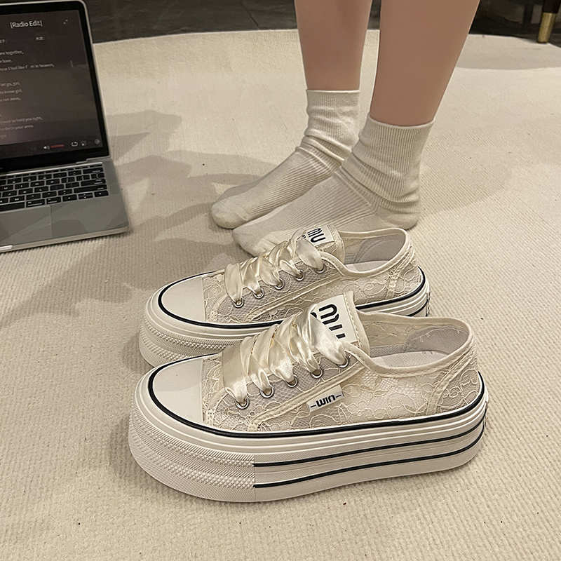 Fashion Round Tip Demi-season White Heel Woman Size 11 Women Shoes Platform Women Shoes Sneakers Sports Super Comfortable Runner