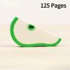 125 Pages/Pack Creative Fruit  Pear Sticky Notes, DIY Fruit Sticky Notes,New Year Eve Gift Cards