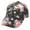 Süße Baseballkappe mit botanischem Muster für Damen mit UV-Schutz und Belüftungsmerkmalen