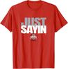 Julian Sayin - Nur so gesagt (rot) - Ohio State Football T-Shirt