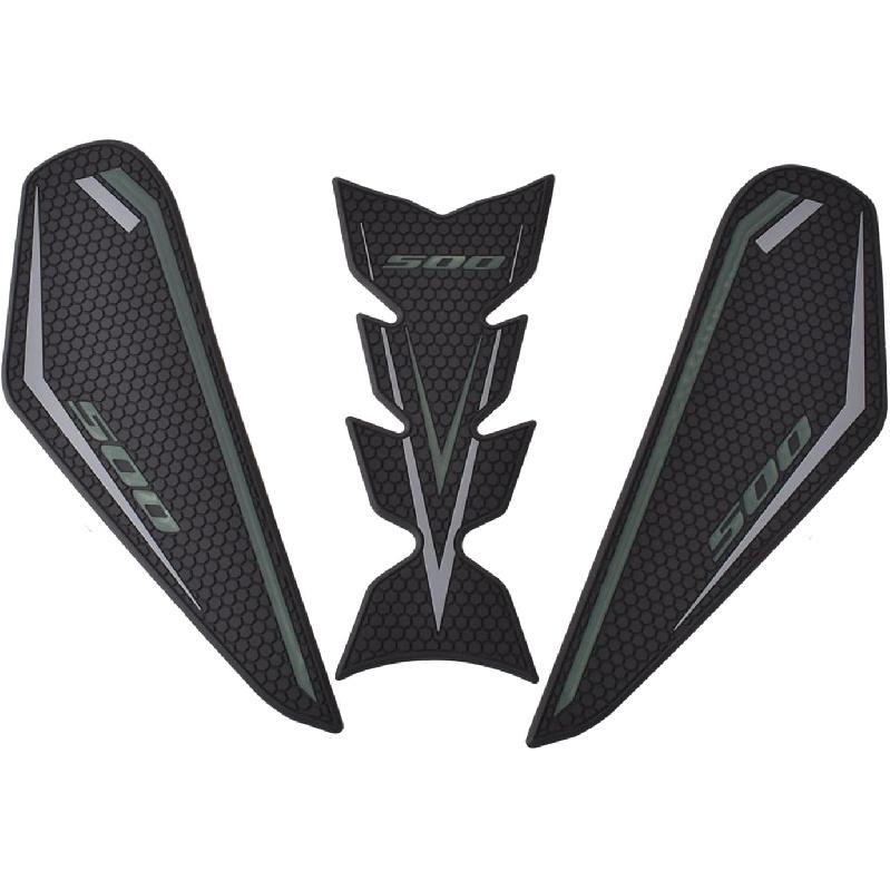 Motorcycle Side Fuel Tank pad Traction Pad Gas Knee Grip Protective Sticker Tankpad Protector fit for Ka&wa&sa&ki NINJA500/Z500 NINJA 500/Z 500 2024