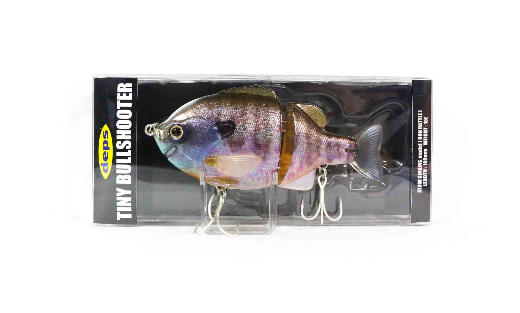 

Deps Tiny Bull Shooter Тонущая приманка 100мм 1 унция 12 (6129)