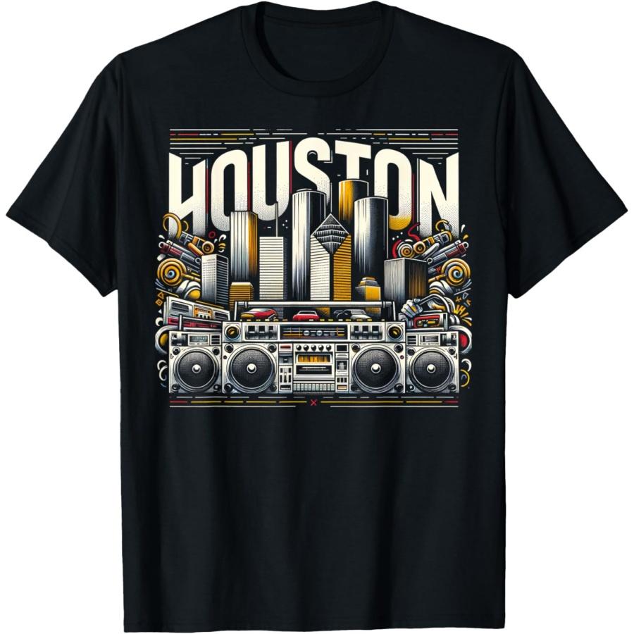 Houston Shirt _ Cool Graphic Tee _ Men Women S - 6XL T-Shirt(1) S