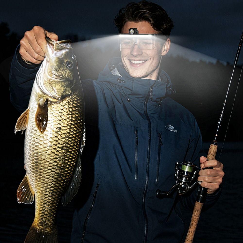 Waterproof Intelligent Sensing Headlight Lightweight LED Headlight Glasses  Comfortable