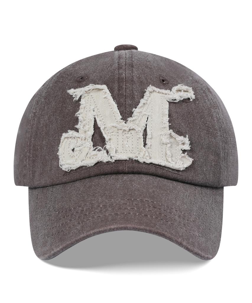 Mucent Vintage gewaschene Applikation Baseballkappe (12 Farben)