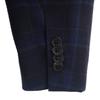 Paul Smith made in Japan Check Pattern tailored jacket M Navy Ancon Men's Used