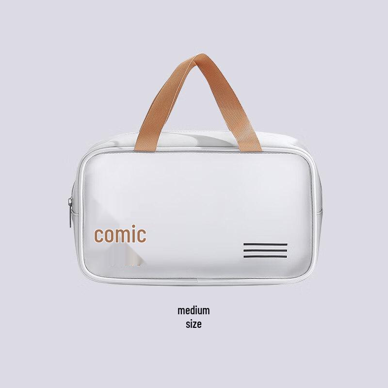 Cartoon Transparent Waterproof Cosmetic Storage Bag