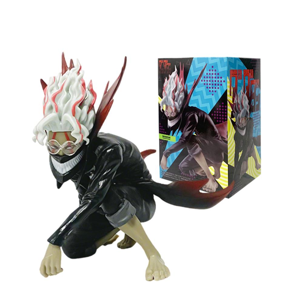 Dandadan Okarun Anime Figure Collection Pvc Statue Chibi Battle Form Model Toys For Car Decoration Home Ornament Birthday Gift