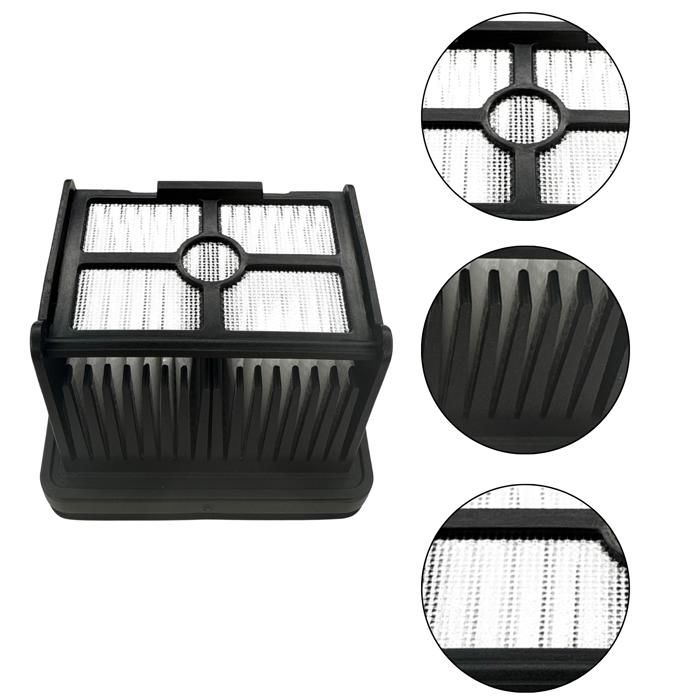 Pack accessoires - PHONILLICO - Dreame H12 Pro / H12 Dual - 2 rouleaux brosses - 2 filtres HEPA - Gris