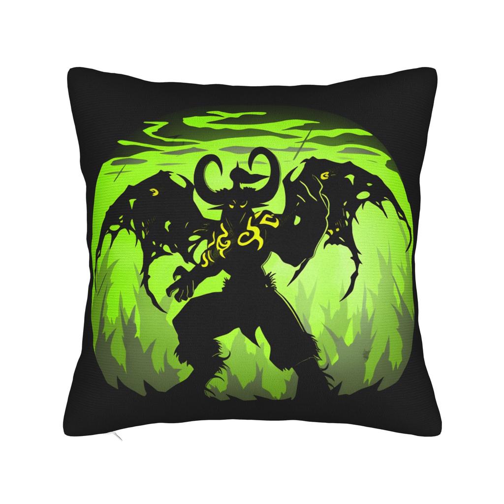 Warcraft Cover Art Pillow Case Game Retro Trendy Pillow Cover Soft Pillowcases For Couch Sofa Bedroom