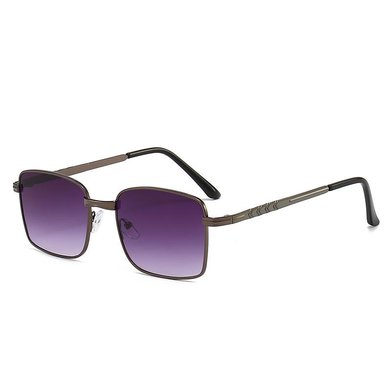 Small Frame Glasses Protective Uv400 Eyewear Square Glasses Trendy Retro Shades For Men Everyday Wear Sun