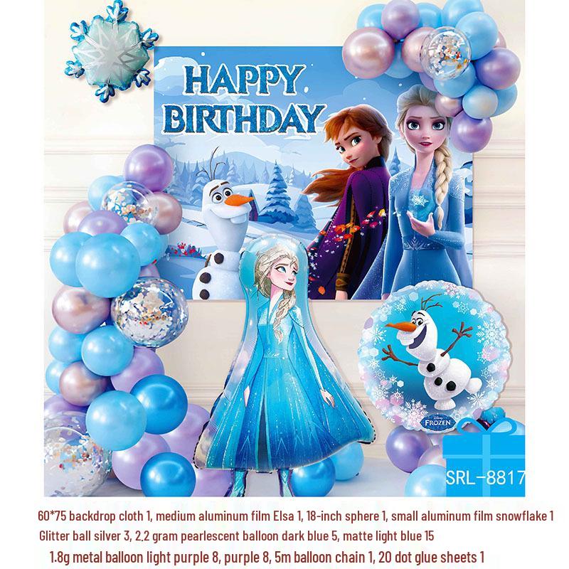 Adult & Children Birthday Number Balloon Decoration Set